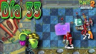 Plants vs Zombies 2 Futuro Lejano Día 33