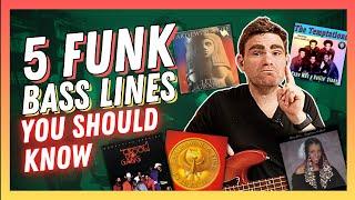 5 Iconic Funk Bass Lines You Should Know