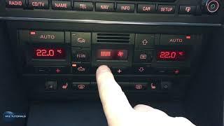 Trick-17 ️ Temperatur synchron verstellen Klimaautomatik Audi A3 A4 A5 A6 A7 A8 