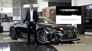 Lexus LC 500  Vossen Forged Wheels With Artisan Spirits Body Modification at Performance Lexus