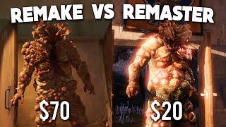 The Last of Us PS5 Remake vs Original PS4 Remaster Gameplay Comparison
