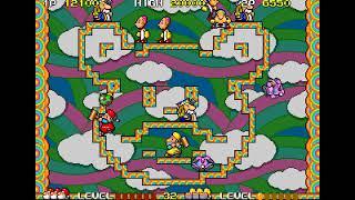 Don Doko Don arcade 2 player Netplay 60fps