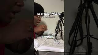 Daily Diary Writing #smallyoutubersupport #pregnant #journalingformentalhealth #marriedlife