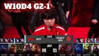 FPX vs TES - Game 1  Week 10 Day 4 LPL Spring 2023  FunPlus Phoenix vs Top Esports G1