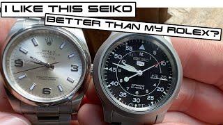 Is this Seiko better than my Rolex Air King? - Seiko SNK809 Review