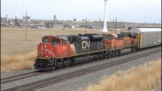 Railfanning BNSF Panhandle Subdivision - April 2022 - Lots of Variety