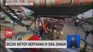 Becak Motor Bertahan di Sisa Zaman