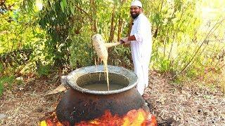 Mutton Haleem Recipe  Making Of Haleem Recipe For 500 People  Ramzan Special Recipe