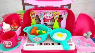 Satisfying Cooking with Dream Kitchen Set Toys  ASMR Videos no music