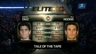 Nick Diaz vs KJ Noons Full Fight