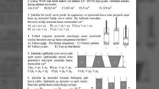 7-ci sinif. Fizika. K.S.Q-4 Cavabları yorumda