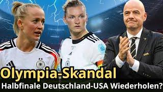 EilmeldungOlympia-Skandal IOC und FIFA fordern Wiederholung des Halbfinales Deutschland gegen USA?