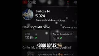 We are 3K subs. Thanks you guys  #edit #shorts