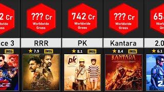 All Time Highest Grossing Indian Movies Worldwide Gross Latest  Data Tuber