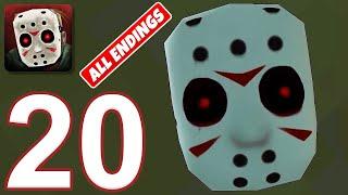 Friday the 13th Killer Puzzle - Gameplay Walkthrough Part 20 - All Endings iOS Android