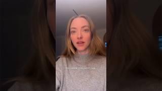 Amanda Seyfrieds message for her mother  Lancome IG