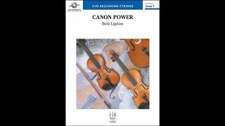 Canon Power by Bob Lipton Orchestra - Score and Sound