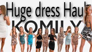 Huge Komily Bodycon summer dress Haul  affordable summer fits  AD