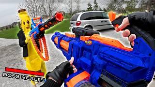 NERF OPS FORTNITE CAMPAIGN  MISSION 5 Nerf First Person