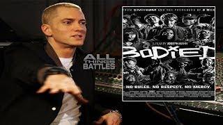 Eminem Speaks on Clone Rumors & BODIED Battle Rap Movie