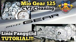 Mio Gear 125 Cvt CleaningLinis Panggilid TUTORIAL Step by Step