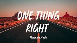 Marshmello & Kane Brown - One Thing Right Lyrics
