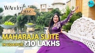 Maharaja Suite At Leela Palace Udaipur At ₹10 Lakh  WanderLuxe Ep 6  Curly Tales