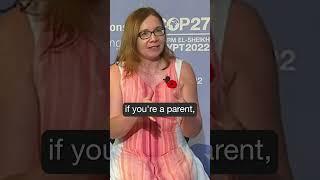 Youre already affected by climate change - Katherine Hayhoe at COP27 #Shorts