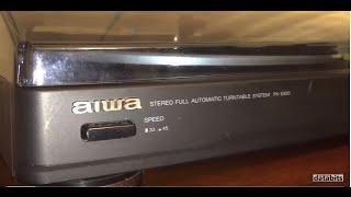 Review of the AIWA PX-E850 Turntable