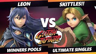 Glitch Infinite - Leon Lucina Vs. Skittles Young Link - SSBU Ultimate Tournament