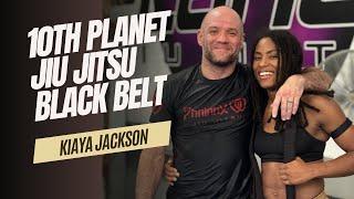 Kiaya gets her Jiu Jitsu Black Belt