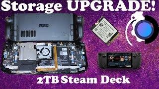 How To Upgrade The SSD For Your Steam Deck - 64GB to 2TB