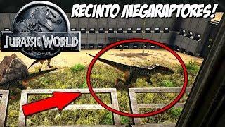 NUEVO RECINTO RAPTORES MAS GRANDES MEGARAPTORES  JURASSIC WORLD ARK PARK