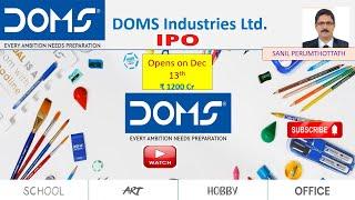 239-DOMS Industries Ltd PO - Stock Market for Beginners video.