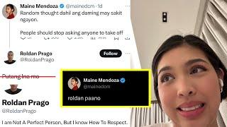 MAINE MENDOZA hindi napigilang pumatol sa basher BINLOCK SI MAINE