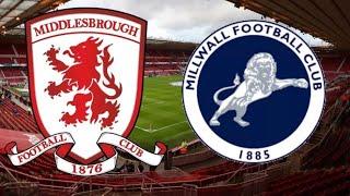 Middlesbrough vs Millwall We were Terrible
