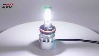 Lampu LED HeadLamp Foglamp Utama H8 H9 H11 8000LM Putih Mobil S 2 Pcs