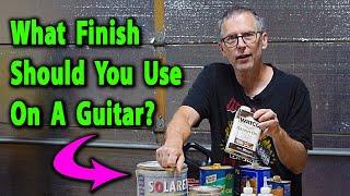 Luthier Quick Tip 3 How to Decide On A Guitar Finish