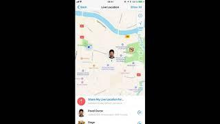 آموزش استفاده از لایو لوکیشن در تلگرام – How to use live location on Telegram