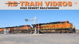 RB New Railfanning Videos From Hinkley Road MP 10.6 Cajon Sub