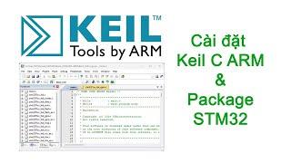 #250 Cài đặt Keil C V5 ARM lập trình STM32  Install Keil C V5 ARM STM32 Program