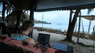 WORKING ON THE BEACH IN KOH PHANGAN  DIGITAL NOMAD VLOG 14