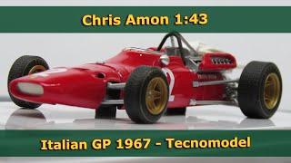 Chris Amon - Ferrari 31267 - Italian GP 1967 - Tecnomodel 143 model car