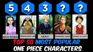 Top 50 Most Popular One Piece Characters