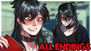 The Kid At The Back - ALL ENDINGS All Routes Full Gameplay