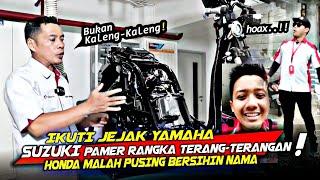 SUZUKI IKUTI JEJAK YAMAHA PAMER RANGKA HONDA MALAH SIBUK PERBAIKI CITRA RANGKA eSAF