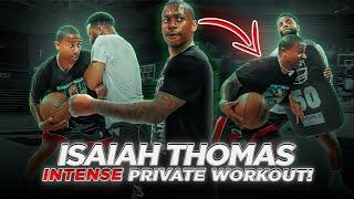 WHAT A NBA PLAYERS WORKOUT LOOKS LIKE Isaiah Thomas Private Offseason Workout