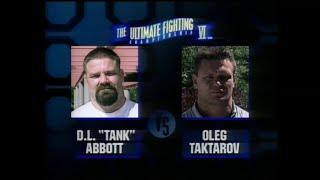 Олег Тактаров против Танка Эббота UFC 6. July 14 1995