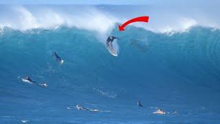 Sizable Rising Swell on the North Shore w Osmo Action 4 Surfing Camera