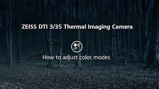 ZEISS DTI 335 How to adjust Color Modes.